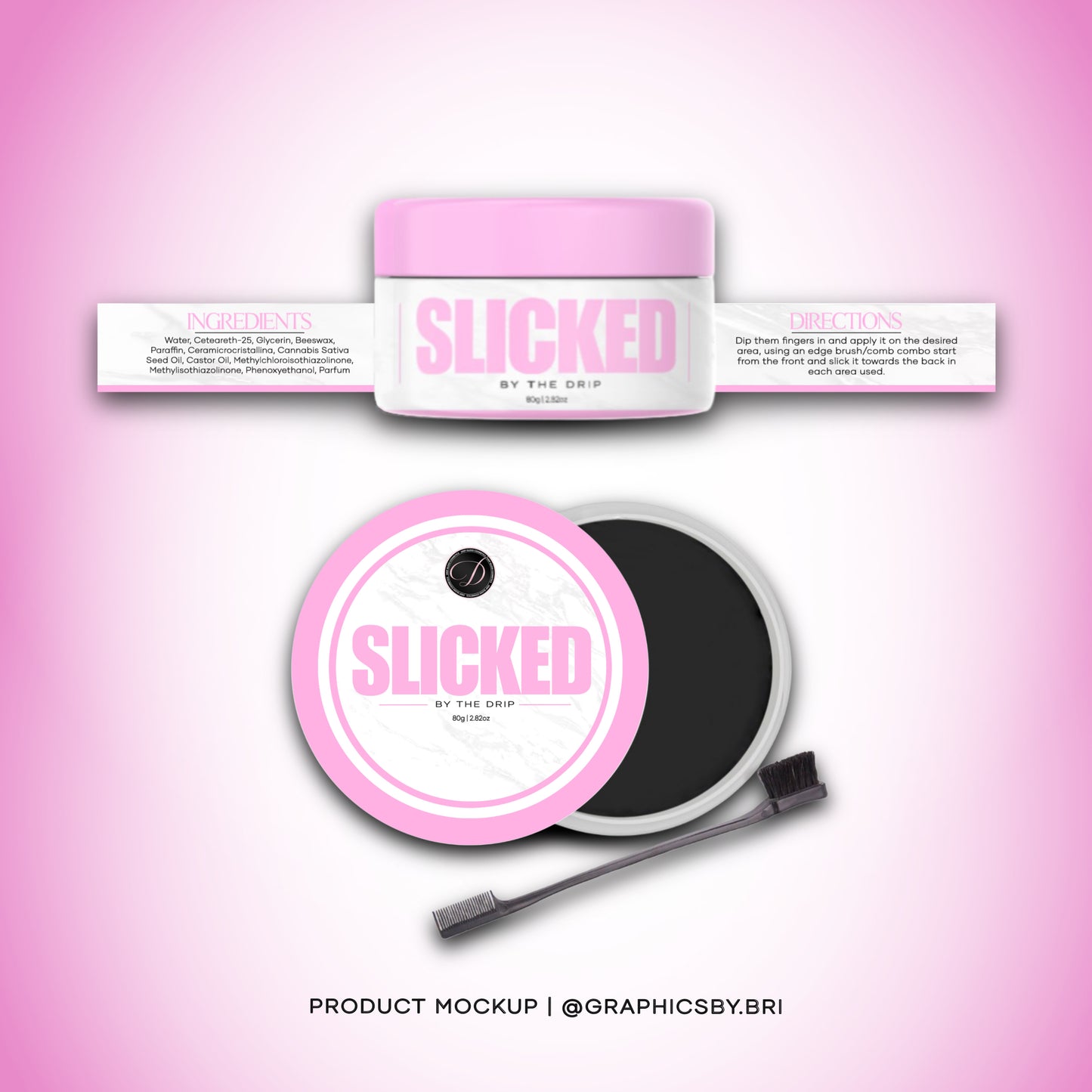 PRODUCT LABEL + MOCKUP