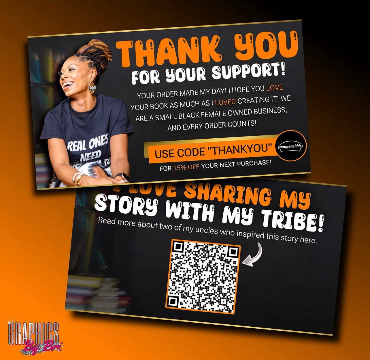 BUSINESS CARD / THANK YOU CARD DESIGN
