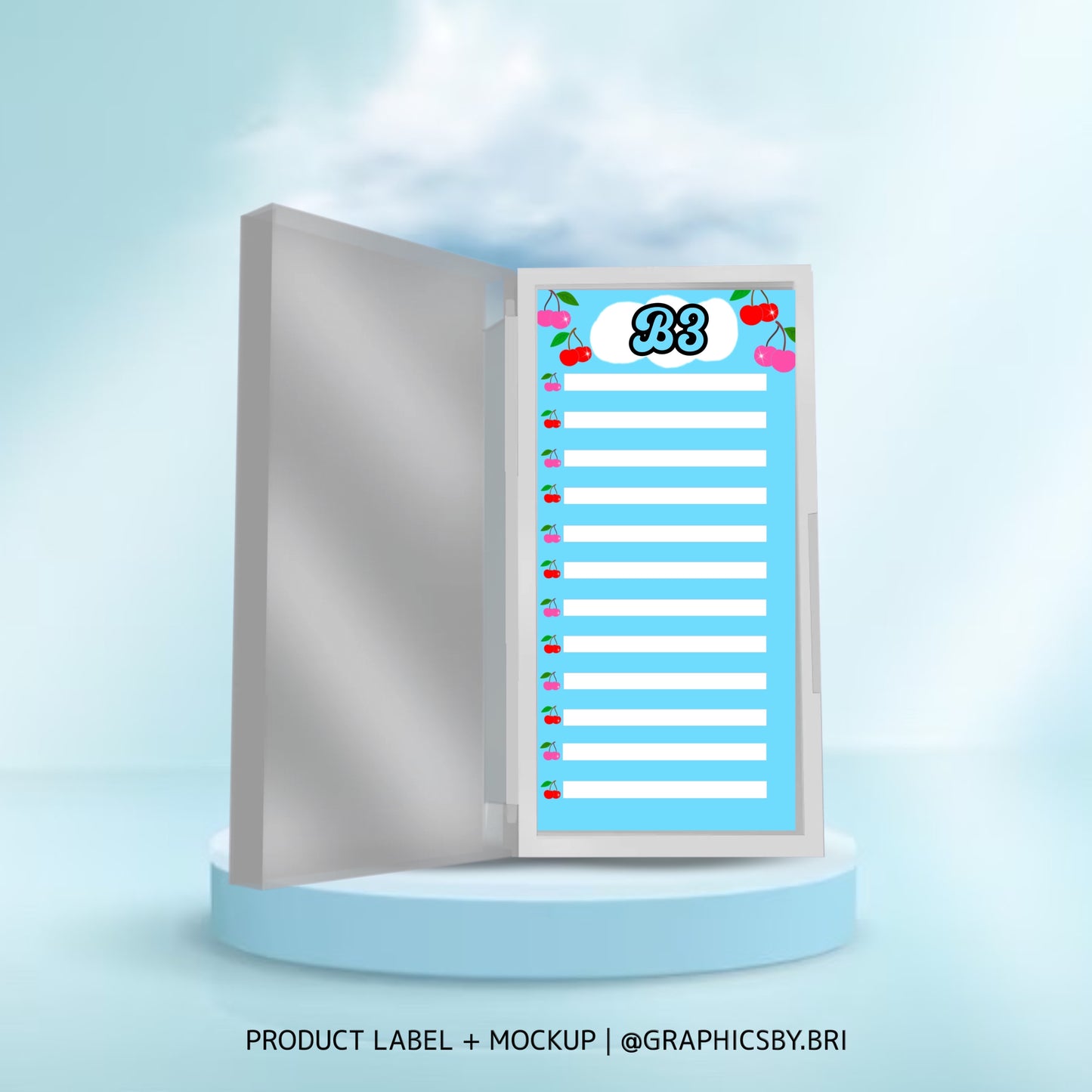 PRODUCT LABEL + MOCKUP