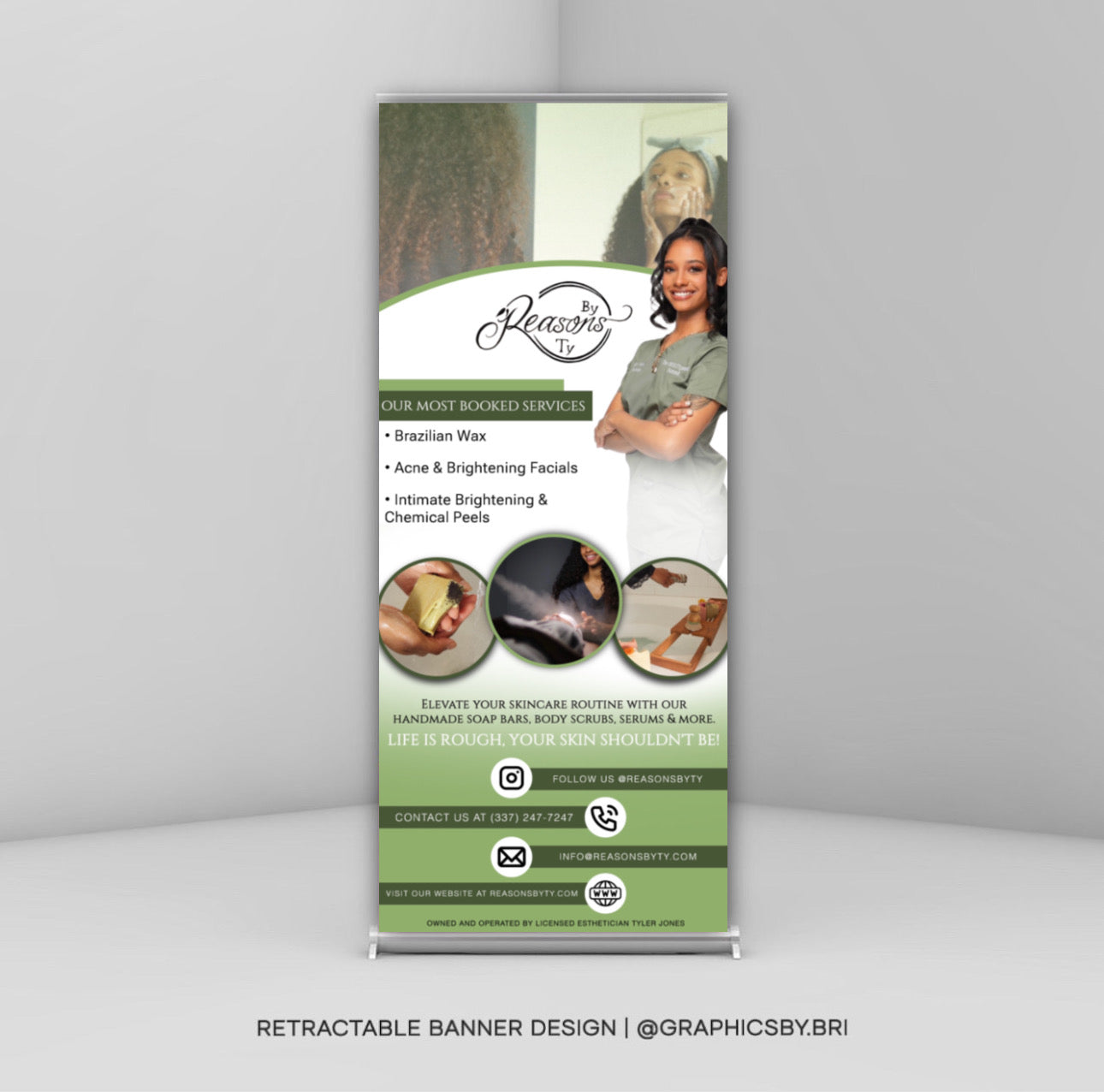 RETRACTABLE BANNER
