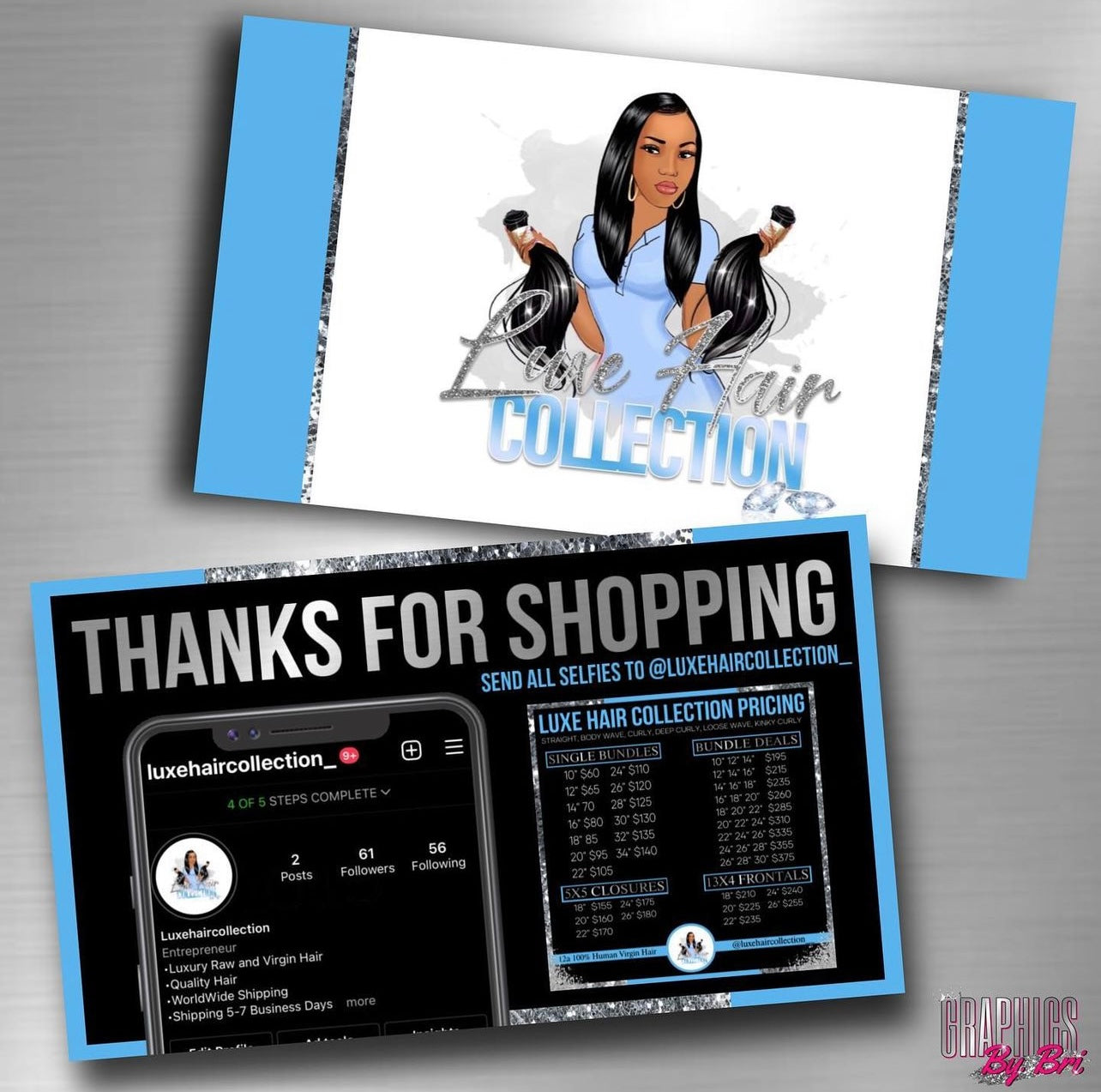 BUSINESS CARD / THANK YOU CARD DESIGN