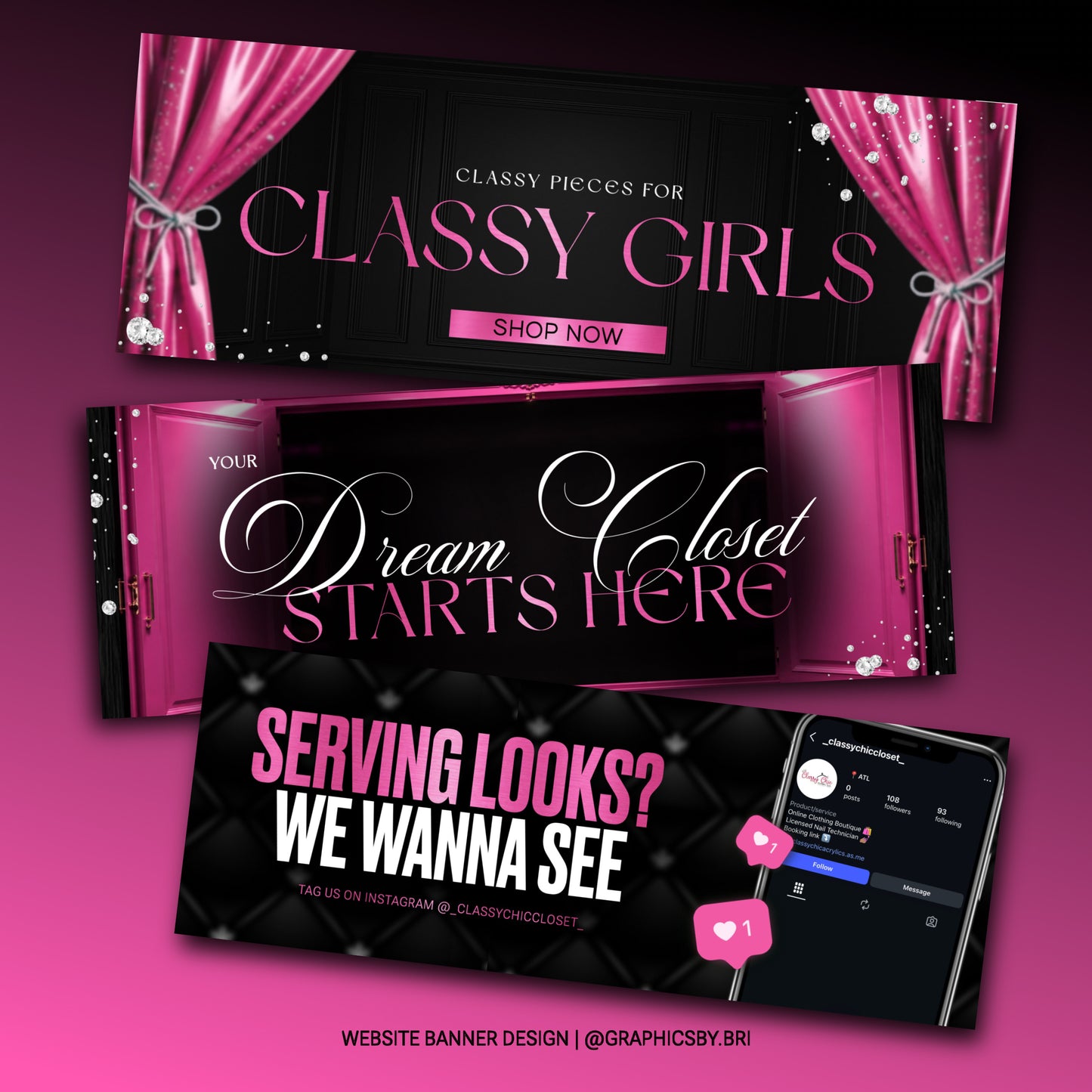 WEBSITE BANNER DESIGN