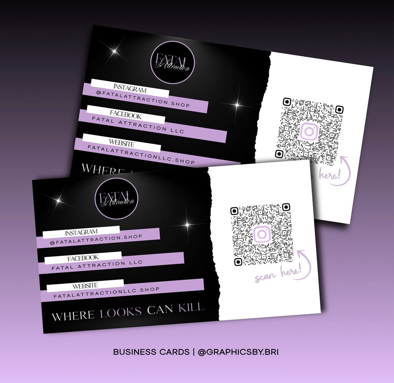 BUSINESS CARD / THANK YOU CARD DESIGN