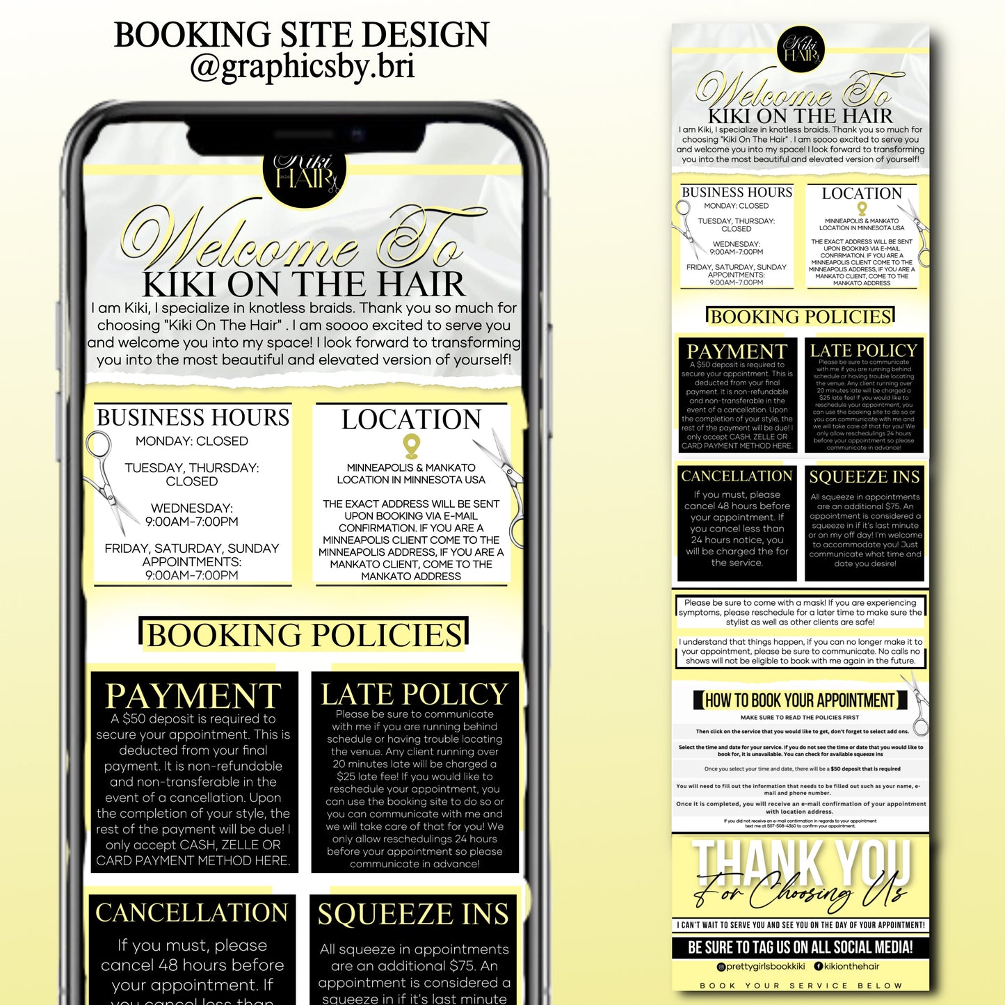 BOOKING SITE DESIGN