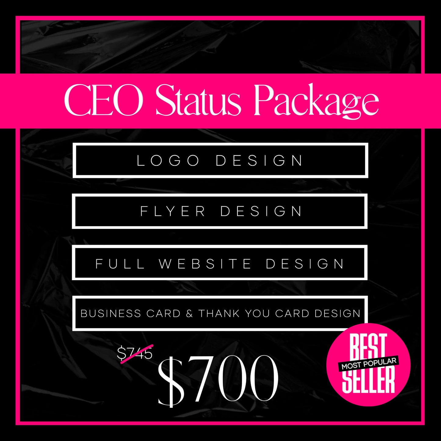 CEO STATUS PACKAGE