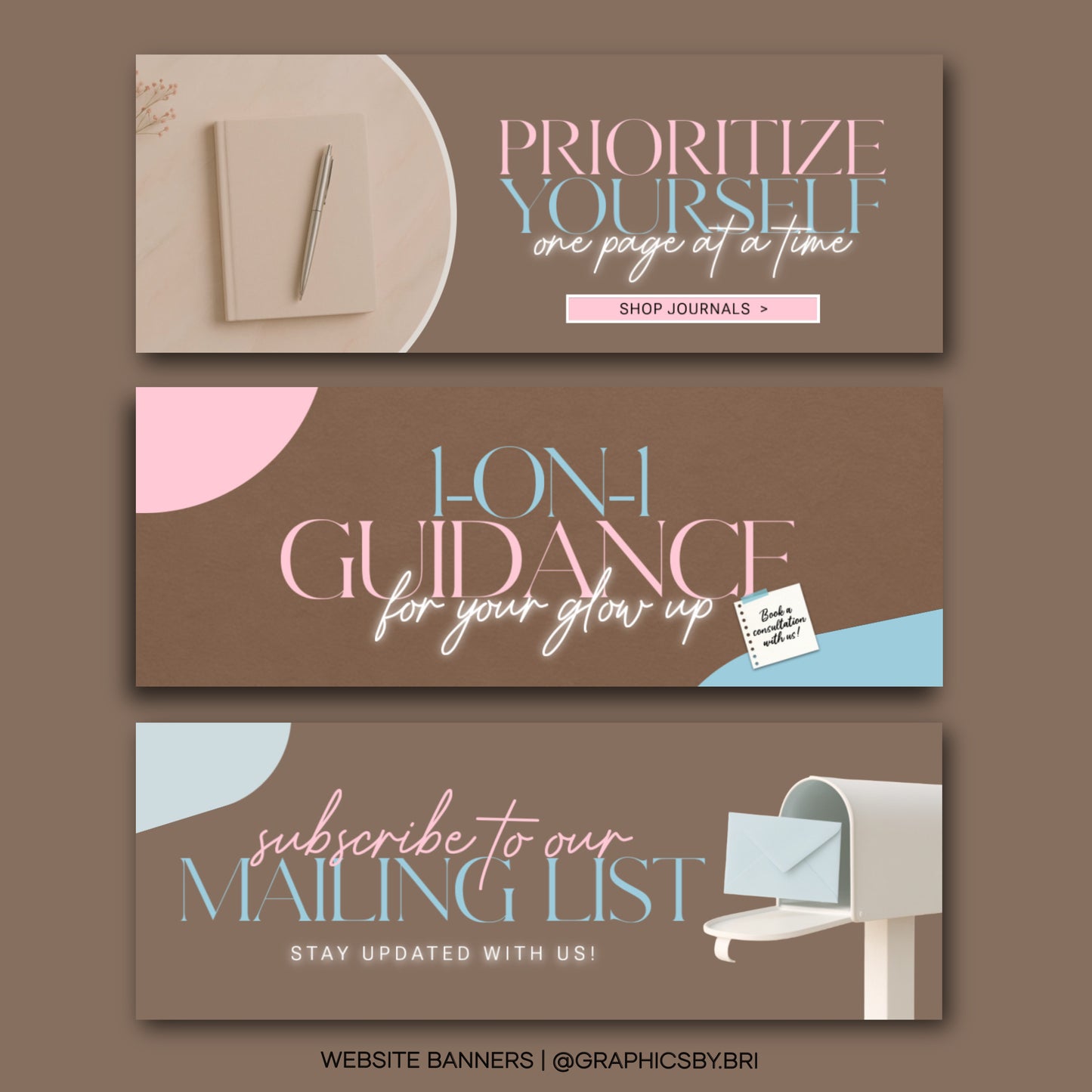 WEBSITE BANNER DESIGN