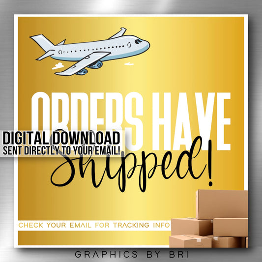 Shipped Flyer (gold)