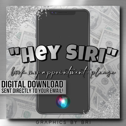 Hey Siri Flyer (silver)